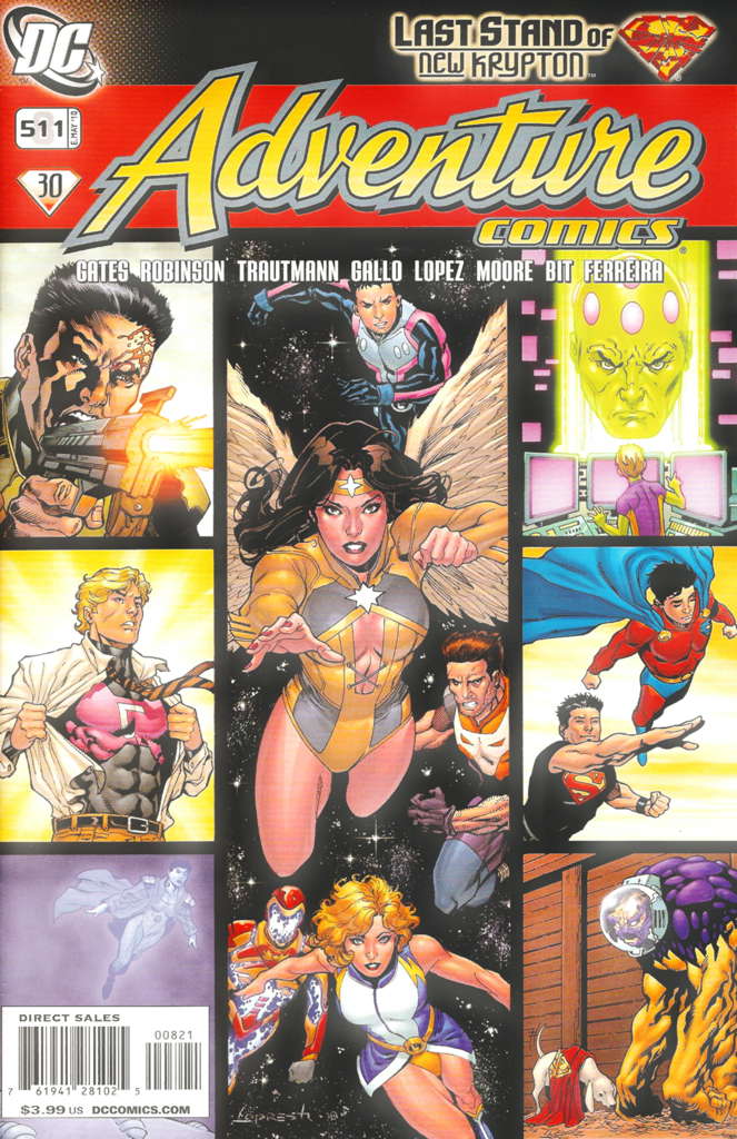 Adventure Comics (3rd Series) #8 Variation A