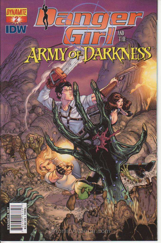 Danger Girl and the Army of Darkness #2 Variation C