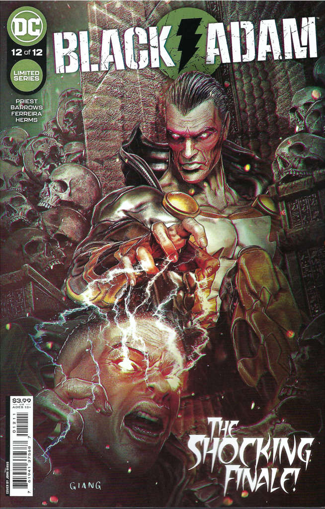 Black Adam #12 Variation A