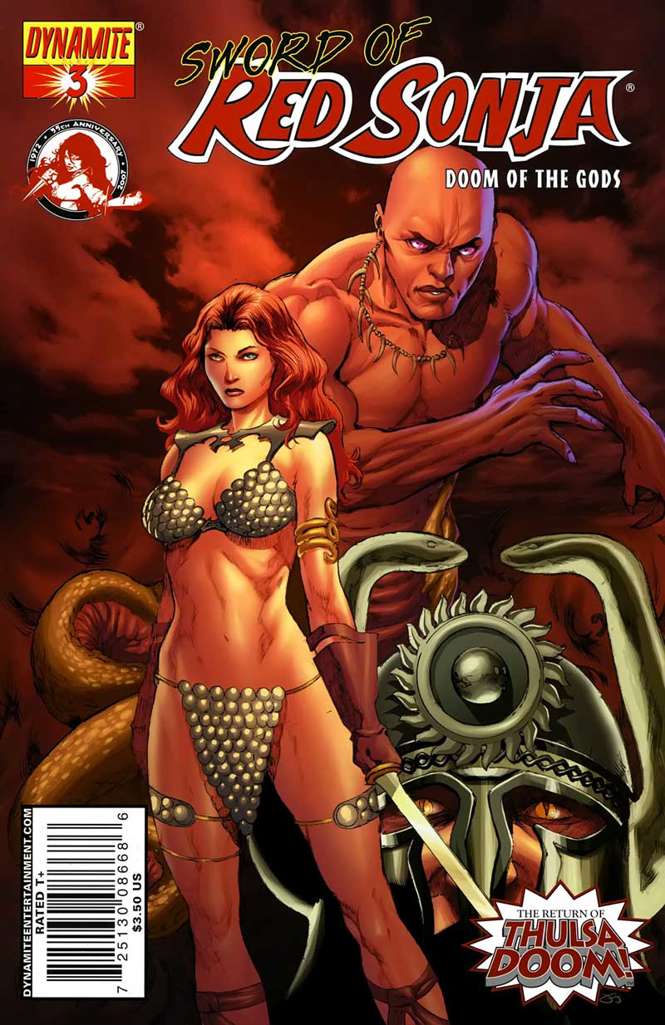 Sword of Red Sonja: Doom of the Gods #3 Variation C