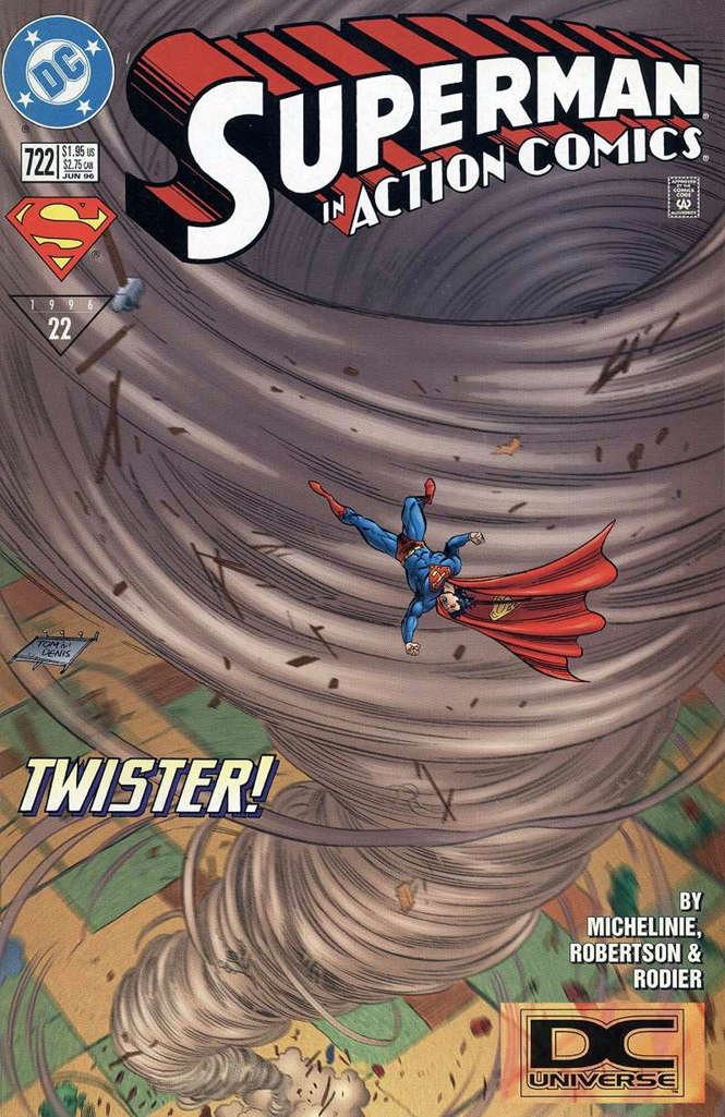 Action Comics #722  - 2nd printing