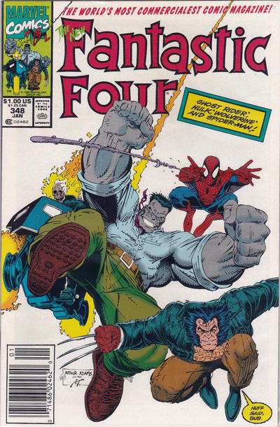 Fantastic Four (Vol. 1) #348 Newsstand Edition