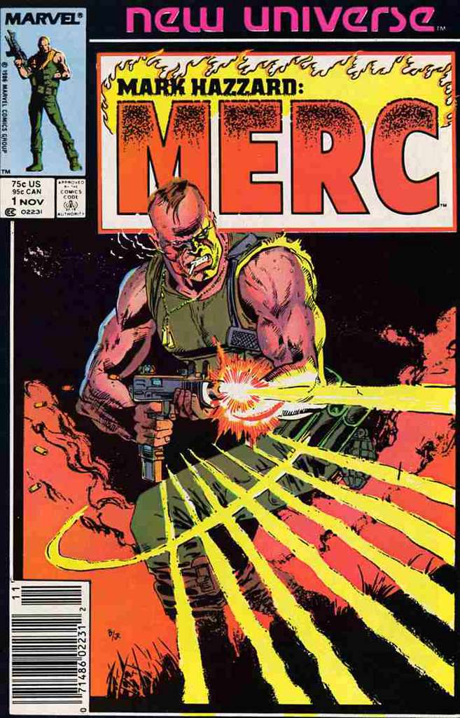 Mark Hazzard: Merc #1 Newsstand Edition