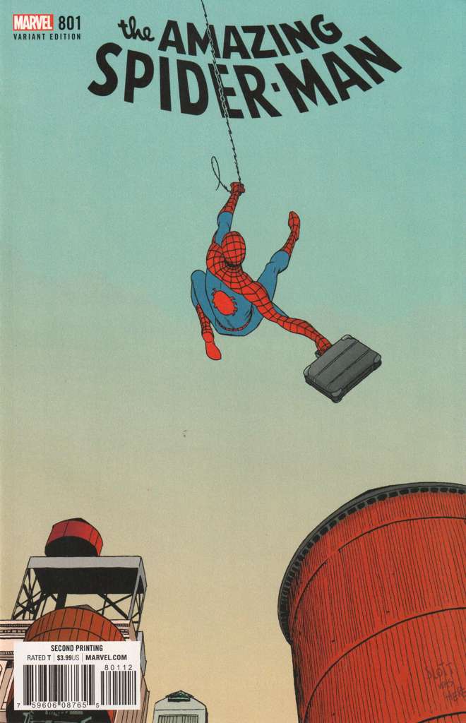 The Amazing Spider-Man #801  - 2nd printing