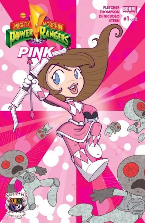 Mighty Morphin Power Rangers: Pink #1 Variation Q