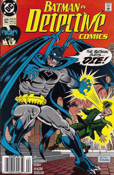 Detective Comics #622 Newsstand Edition