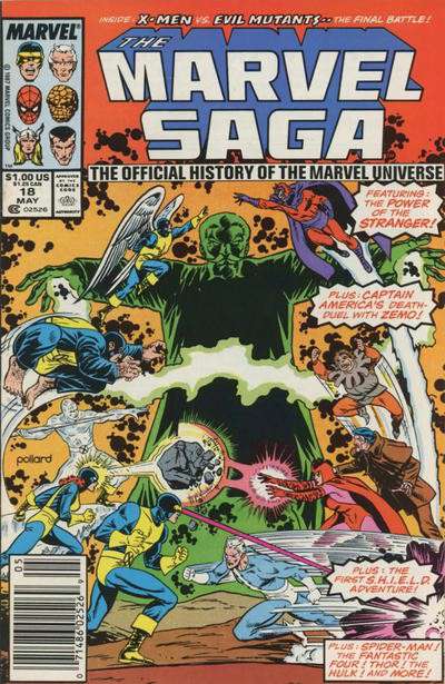 Marvel Saga #18 Newsstand Edition