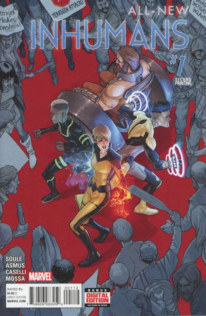 All-New Inhumans #1  - 2nd printing