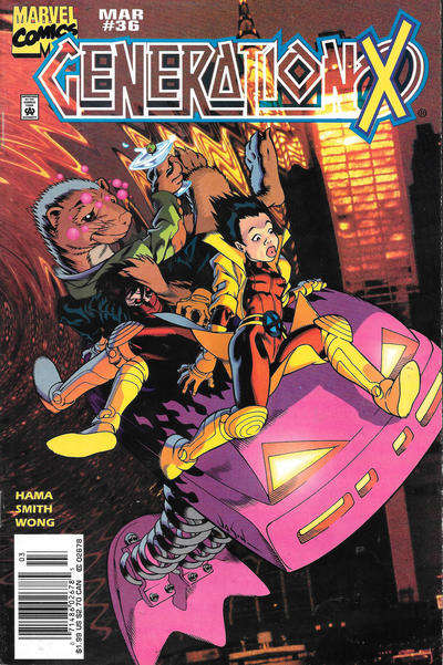 Generation X #36 Newsstand Edition