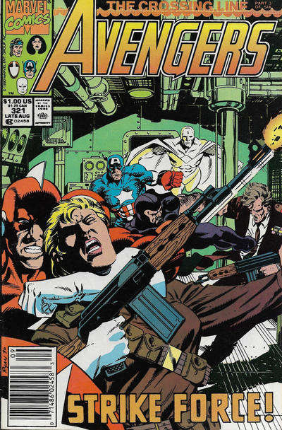 The Avengers #321 Newsstand Edition