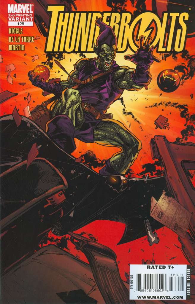 Thunderbolts #128  - 2nd printing
