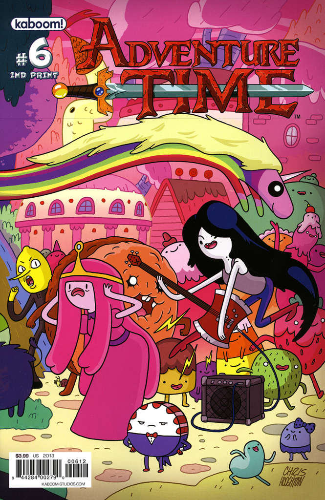 Adventure Time #6  - 2nd printing