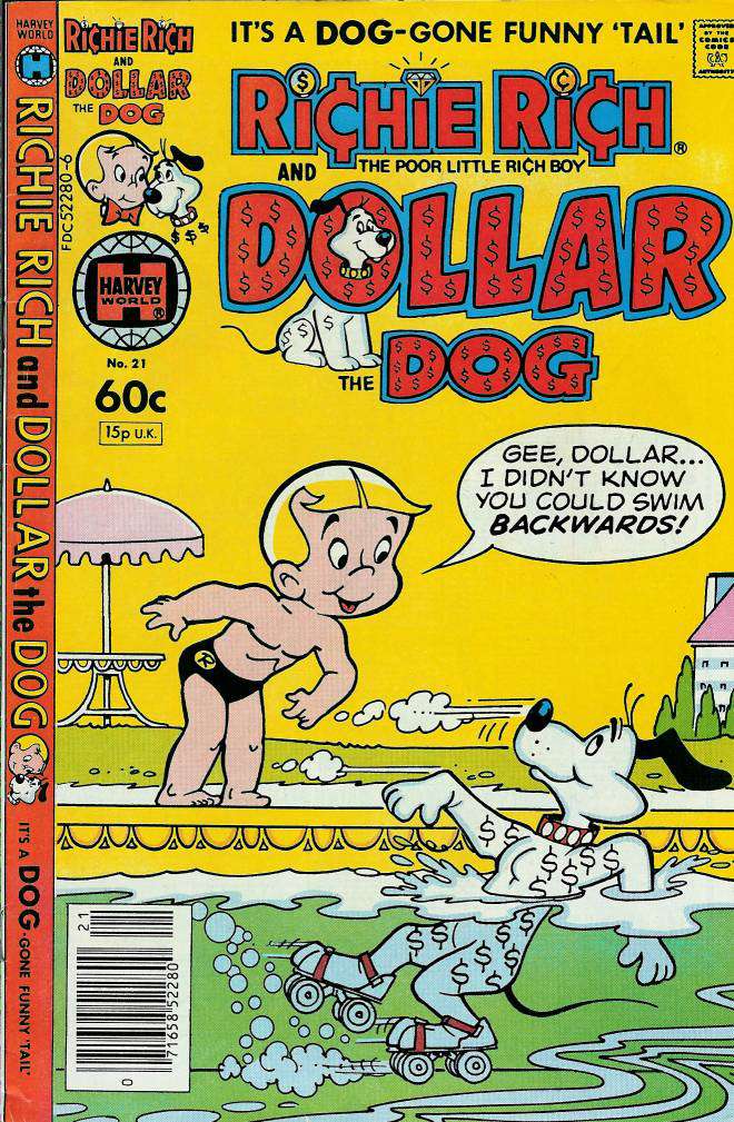 Richie Rich & Dollar, the Dog #21