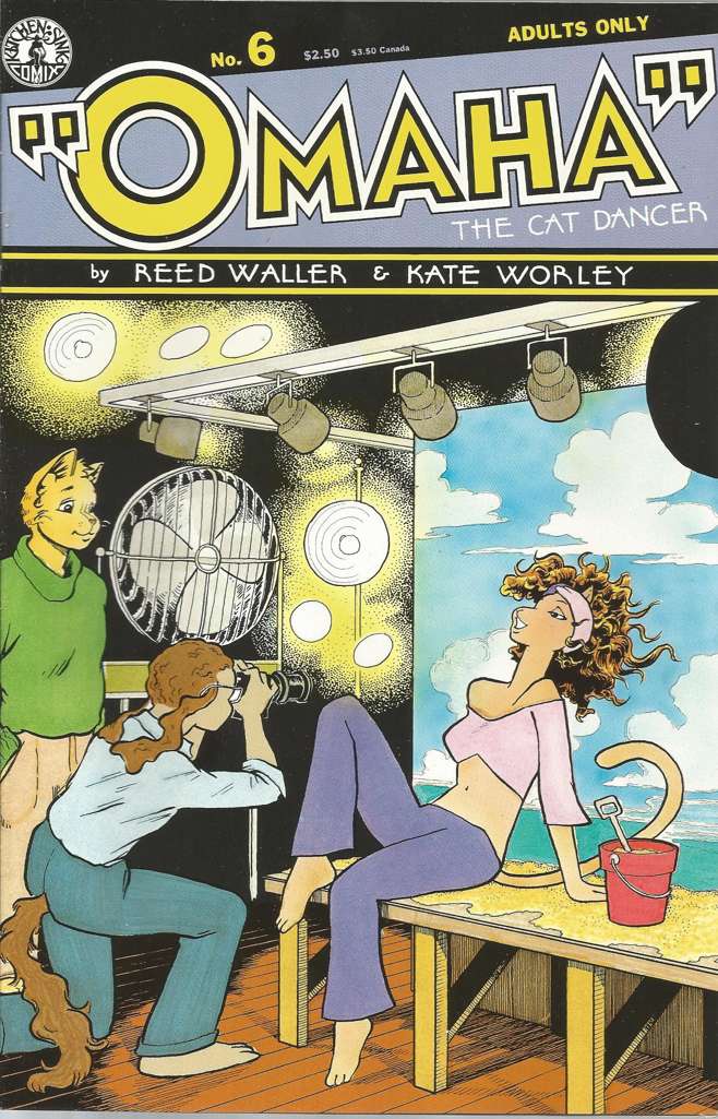 Omaha the Cat Dancer (Kitchen Sink) #6