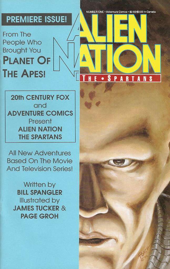 Alien Nation: The Spartans #1 Variation B