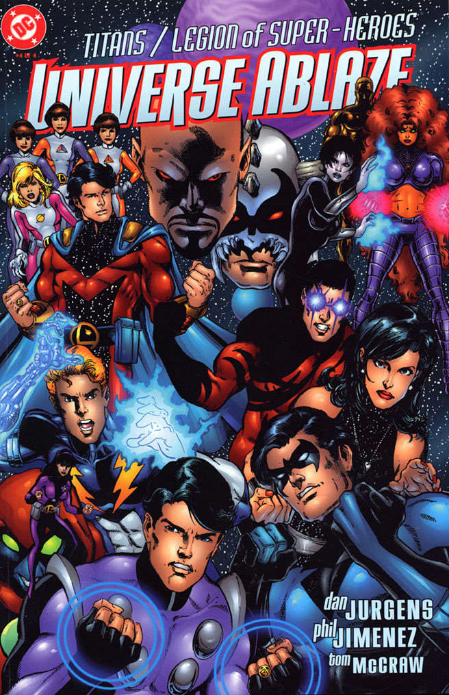 Titans/Legion of Super-Heroes: Universe Ablaze #4