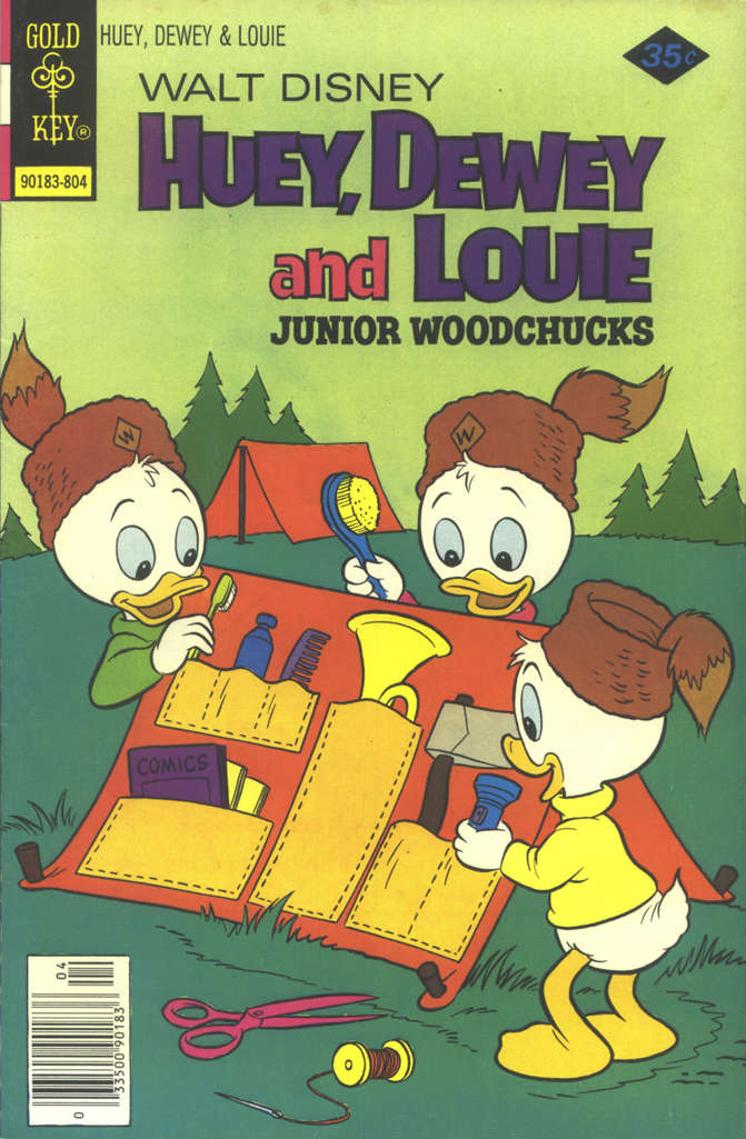 Huey, Dewey, and Louie Junior Woodchucks #49