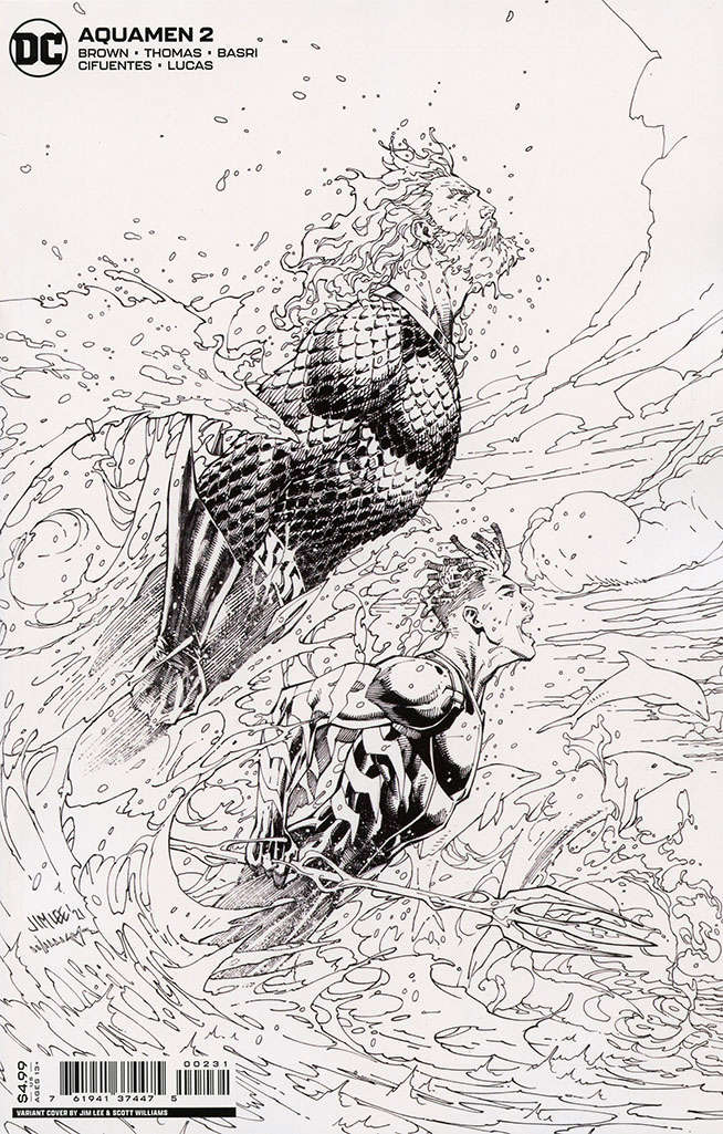 Aquamen #2 Variation B