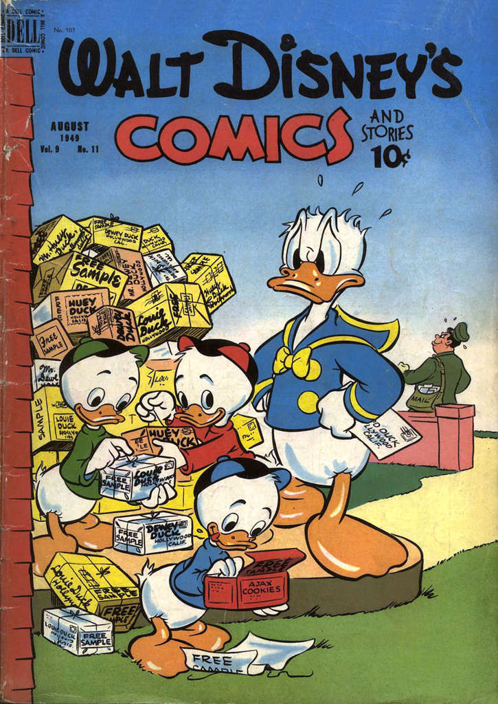 Walt Disney’s Comics and Stories #107