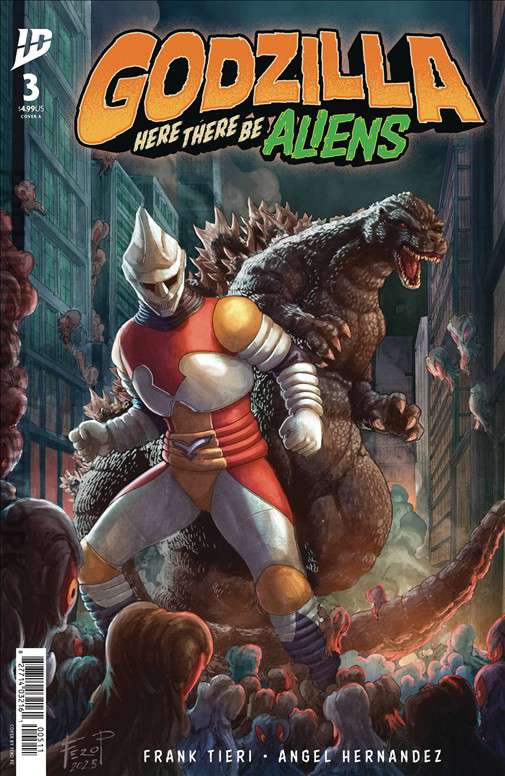 Godzilla: Here There Be Aliens #3 Variation A