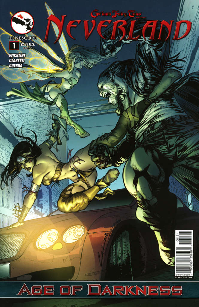 Grimm Fairy Tales Presents Neverland: Age of Darkness #1 Variation B