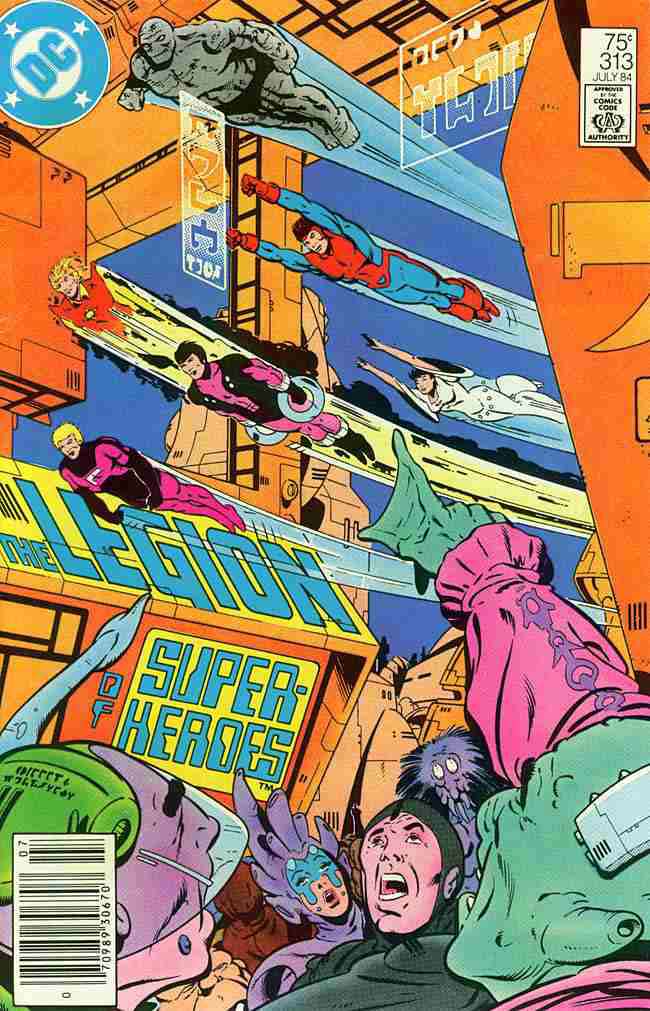 The Legion of Super-Heroes (2nd Series) #313 Newsstand Edition