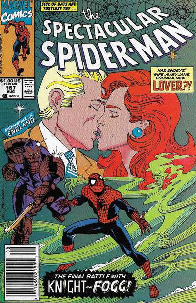 The Spectacular Spider-Man #167 Newsstand Edition