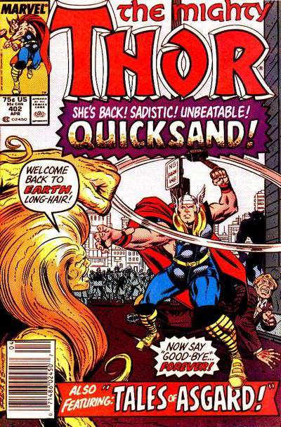 Thor #402 Newsstand Edition