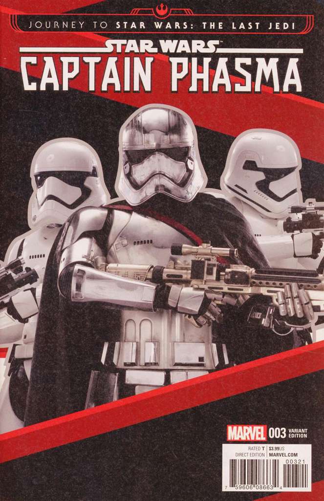 Journey To Star Wars: The Last Jedi—Captain Phasma #3 Variation C