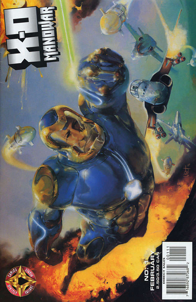 X-O Manowar (Vol. 2) #1 Special Cover