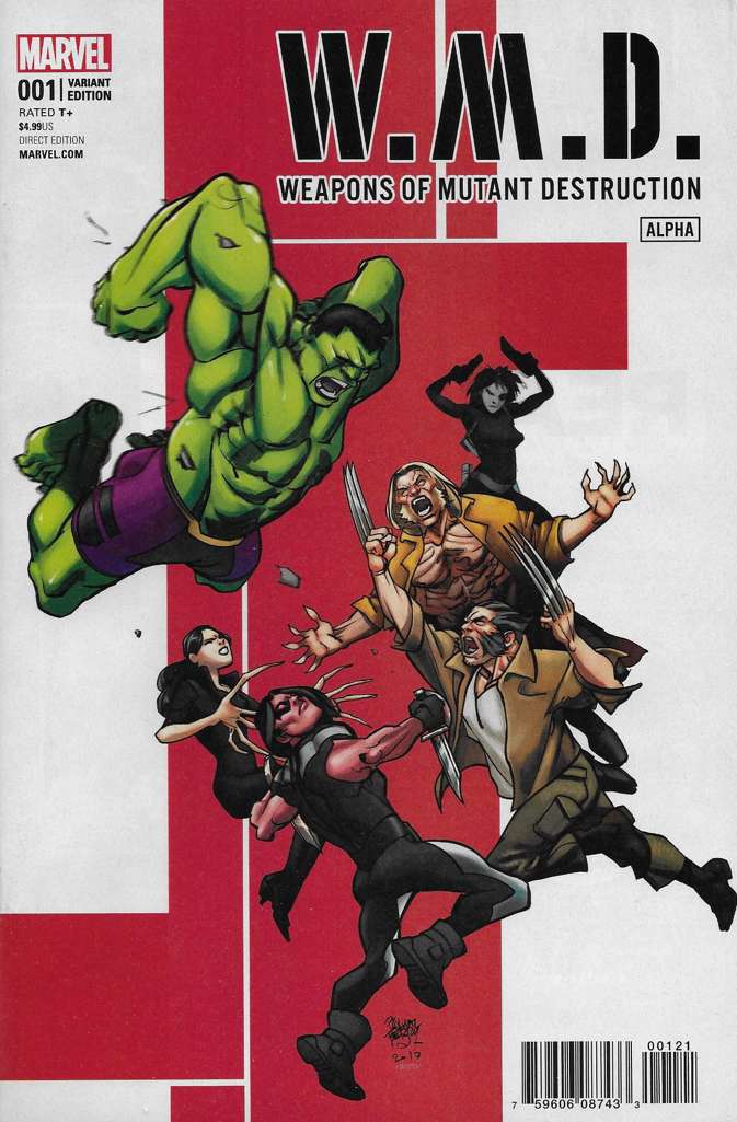 Weapons of Mutant Destruction: Alpha #1 Variation B