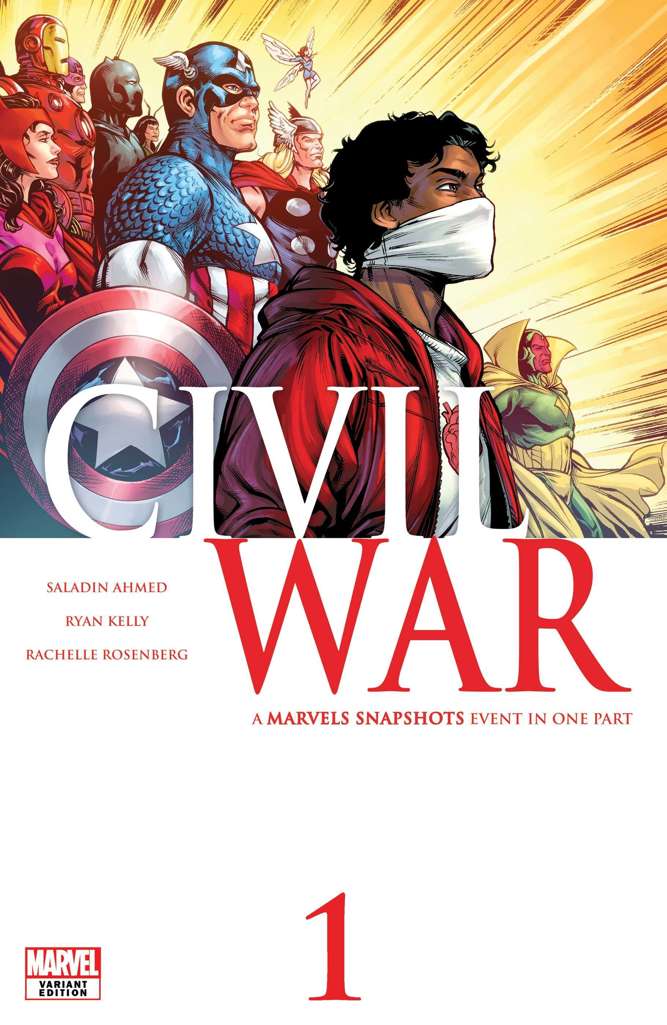 Civil War: Marvels Snapshots #1 Variation B