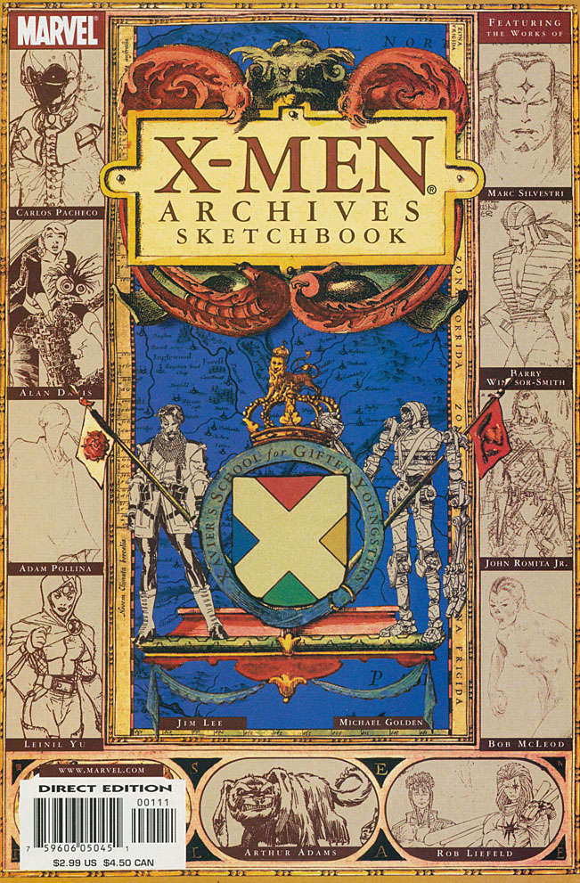 X-Men Archives Sketchbook