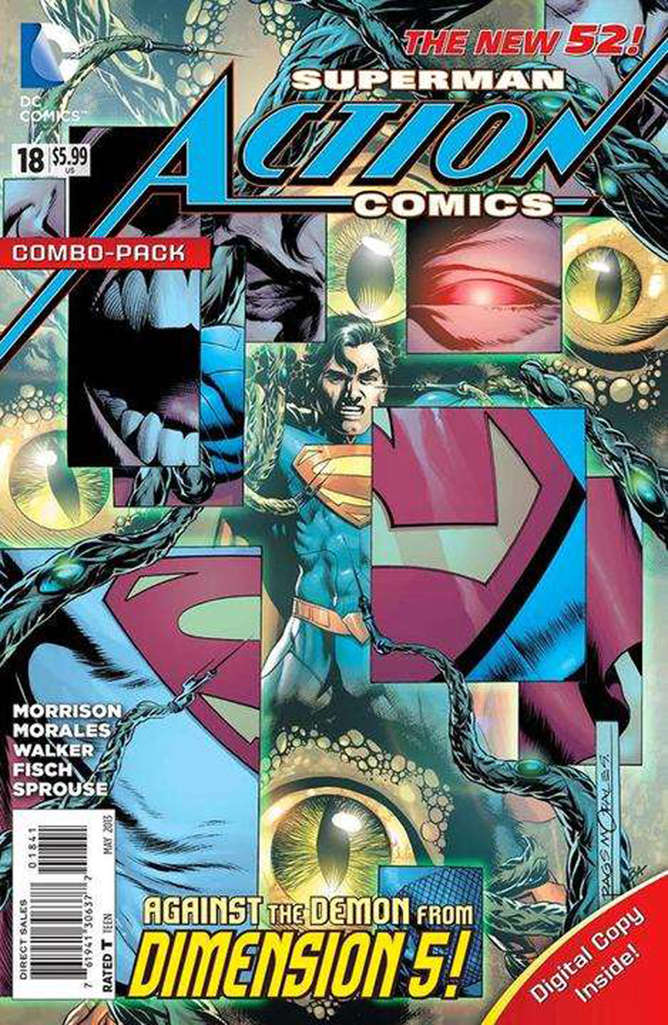 Action Comics (2nd Series) #18 Variation B