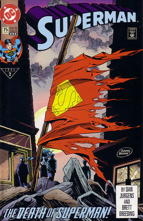 Superman (2nd Series) #75  - 3rd printing
