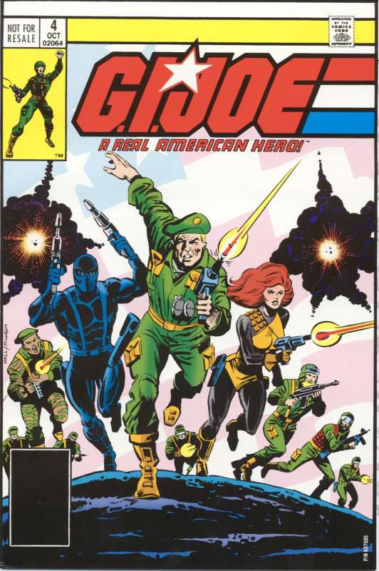 G.I. Joe, a Real American Hero #4  - 3rd printing
