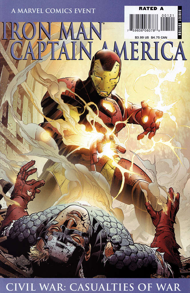 Iron Man/Captain America: Casualties of War #1 Variation B