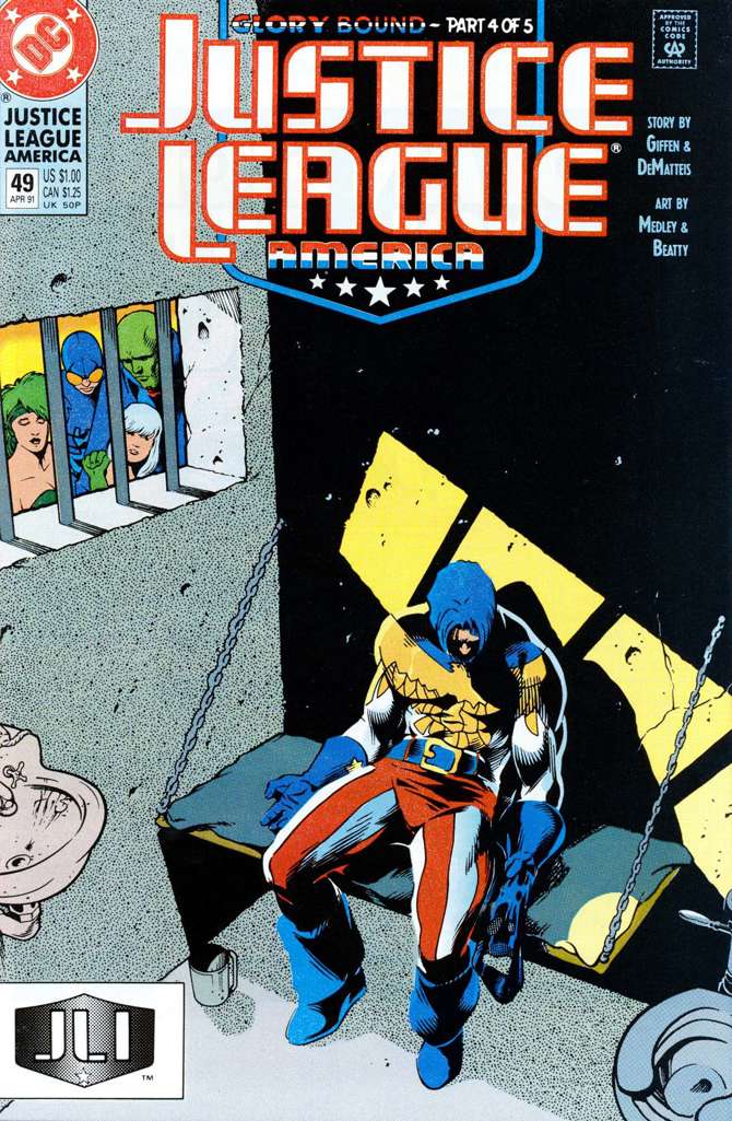 Justice League America #49