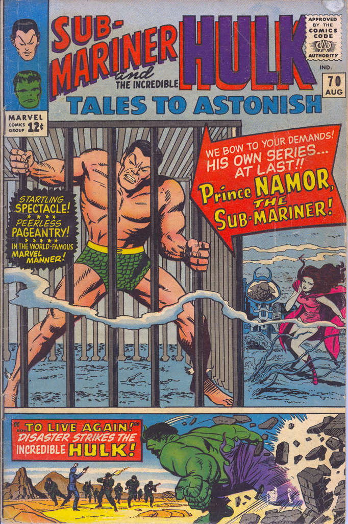 Tales to Astonish (Vol. 1) #70