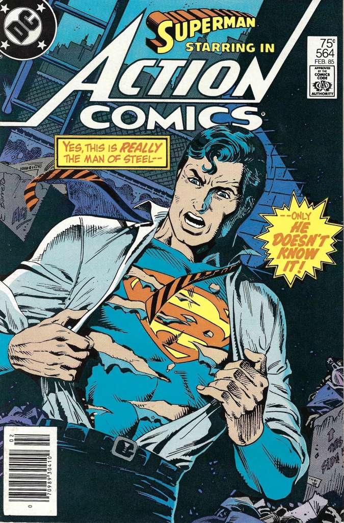 Action Comics #564 Newsstand Edition