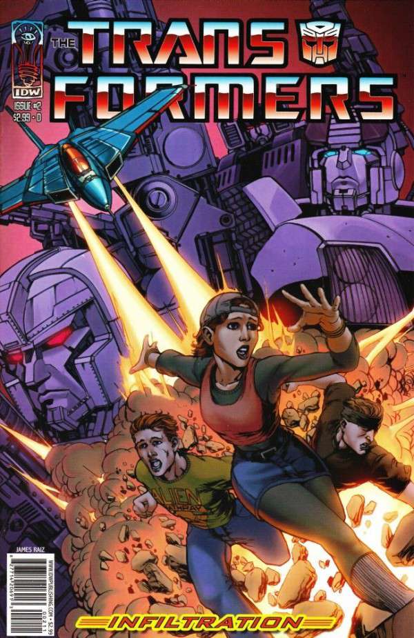 The Transformers: Infiltration #2 Variation D