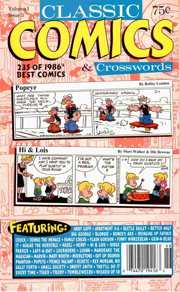 Classic Comics & Crosswords (weekly) #3