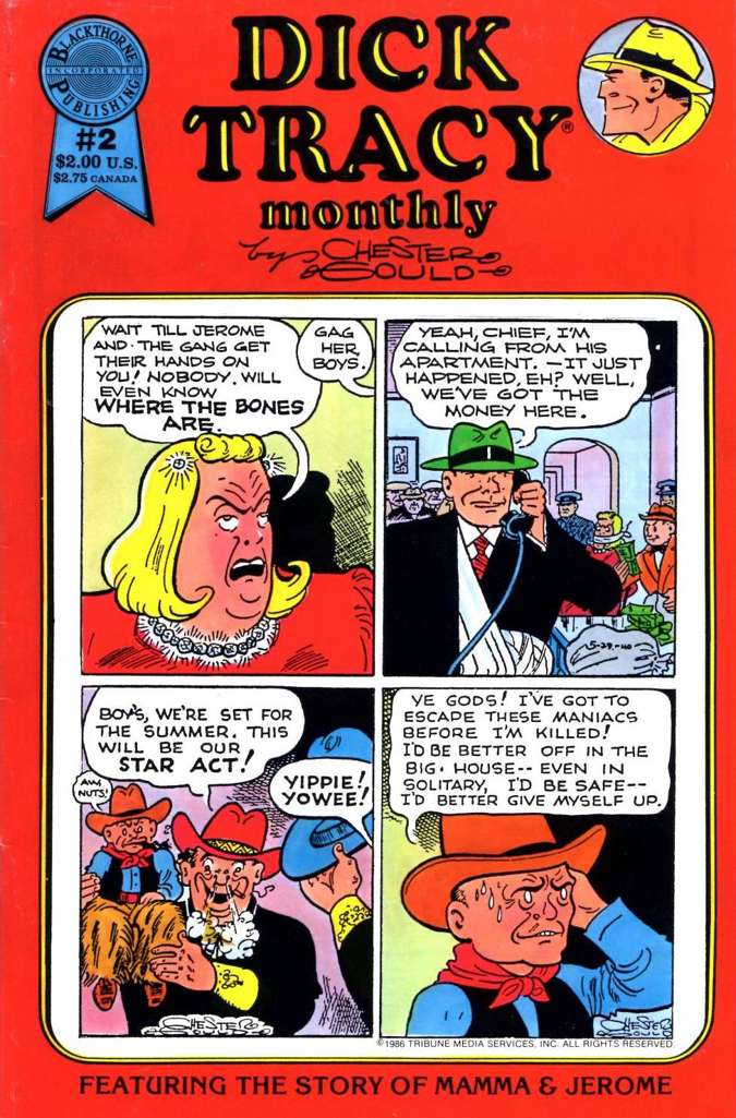 Dick Tracy Monthly (Blackthorne) #2