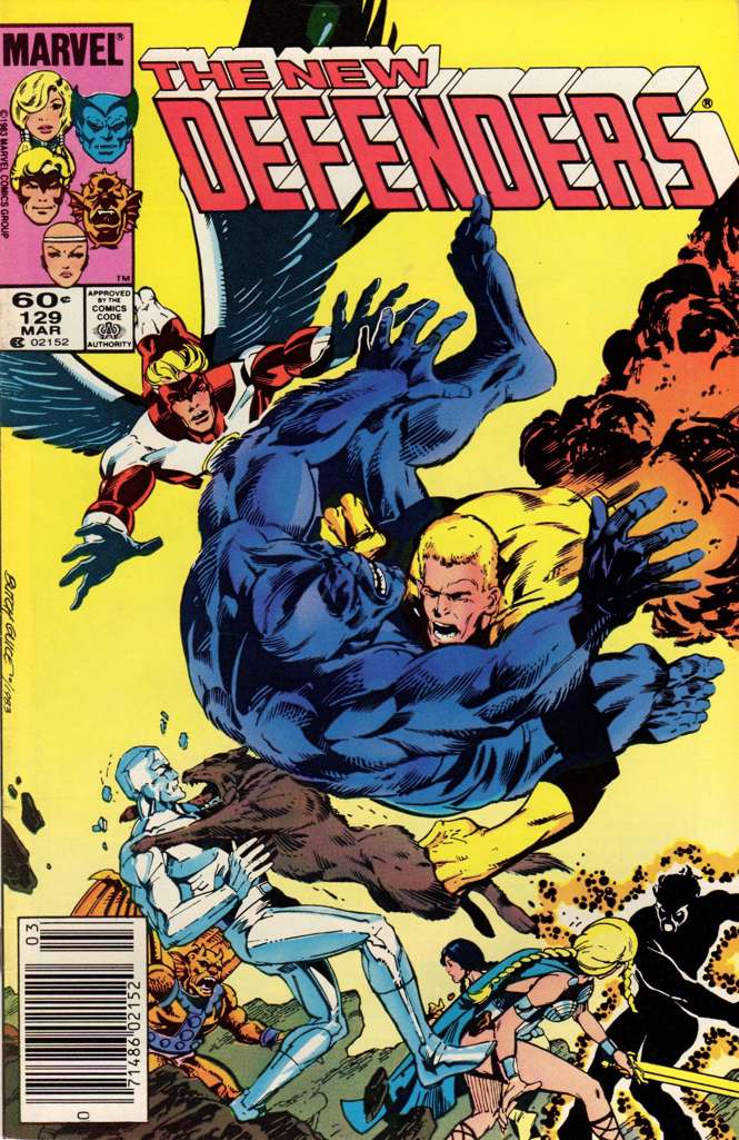 The Defenders #129 Newsstand Edition