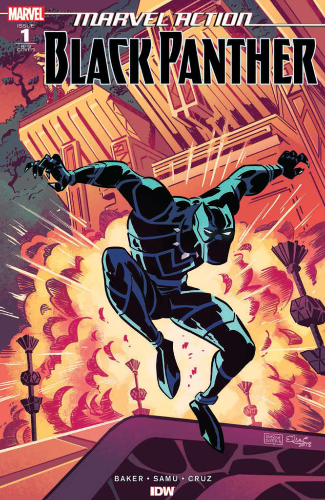 Black Panther (IDW) #1 Variation B