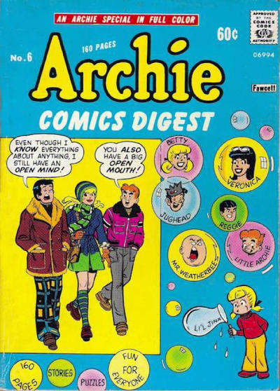 Archie Digest Magazine #6