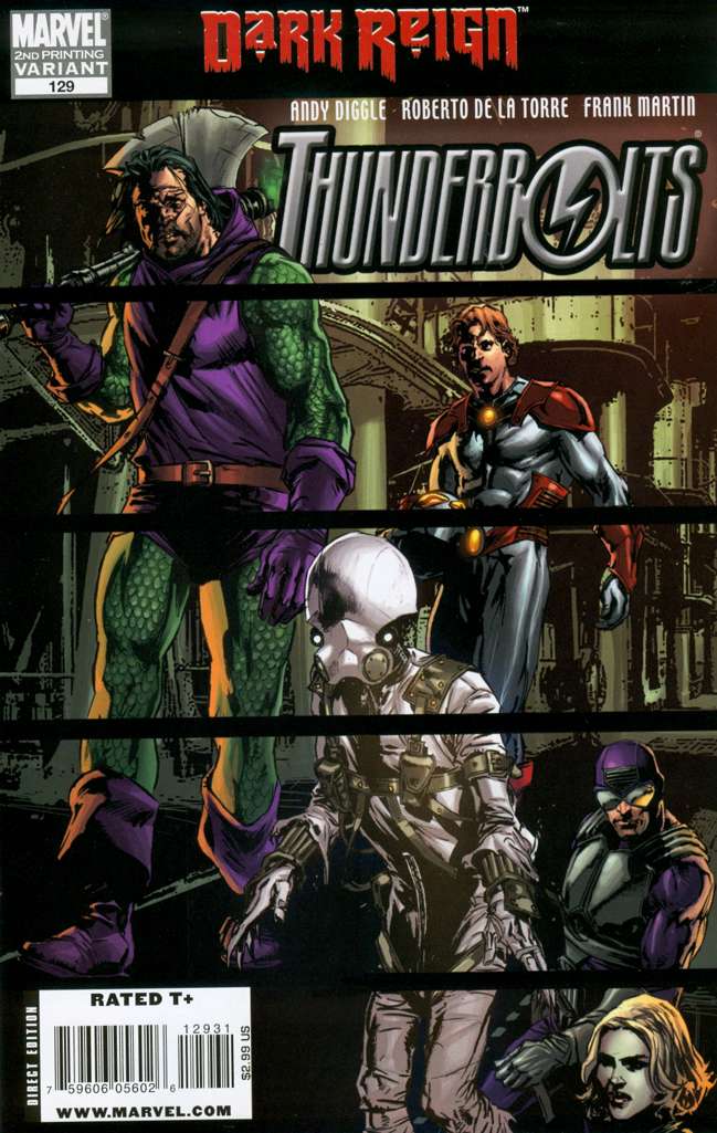Thunderbolts #129  - 2nd printing
