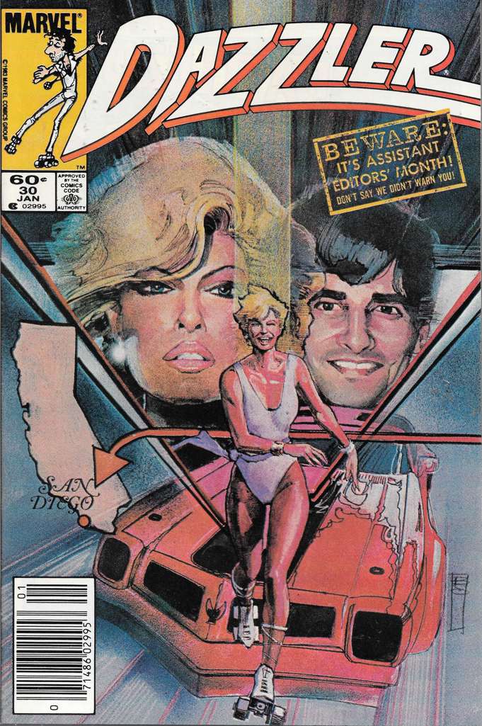 Dazzler #30 Newsstand Edition