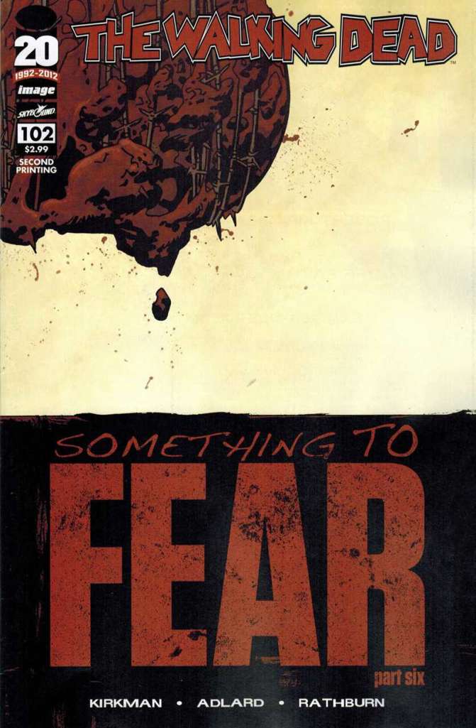 The Walking Dead (Image) #102  - 2nd printing
