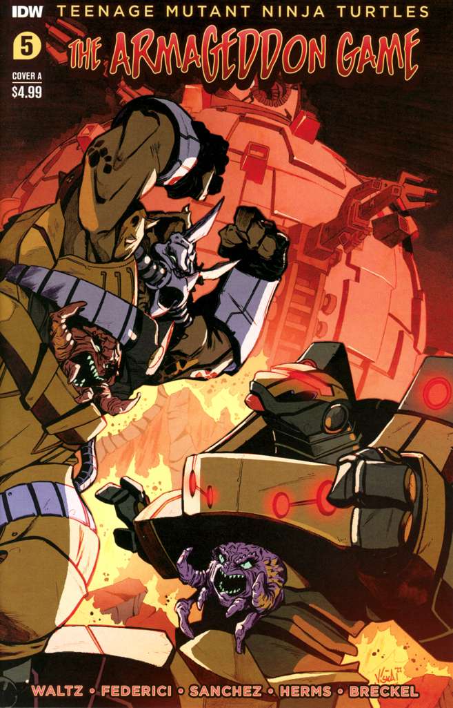 TMNT: The Armageddon Game #5 Variation A